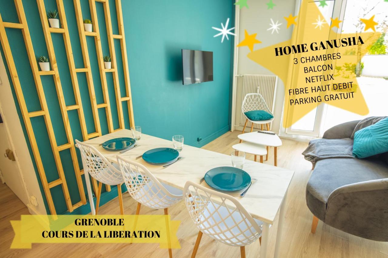 Home Ganusha Cosy 3 Chambres Parking Gratuit Balcon Grenoble Dış mekan fotoğraf